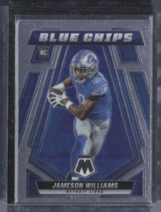 2022 Panini Mosaic #BC-9 Jameson Williams Blue Chips Rookie