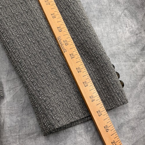 Blazer Lanificio Filli Cerruti 1881 para hombre 44 negro blanco lana seda clásico de colección - Imagen 6 de 12