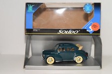 A74 1:18 SOLIDO 8204 RENAULT 4CV 4 CV GREEN MINT BOXED