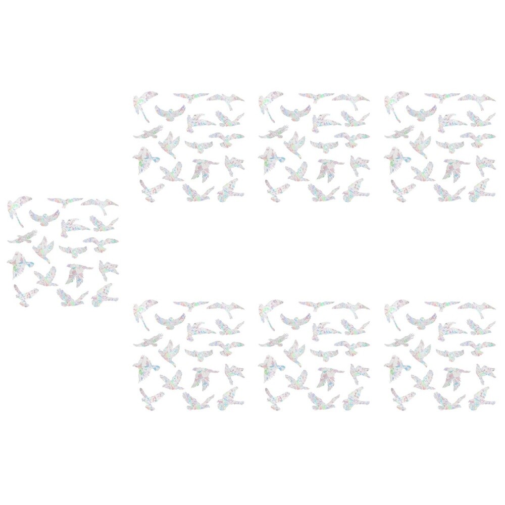 7 Sheets Pvc Window Sticker Reflective Stickers Clear Paper eBay