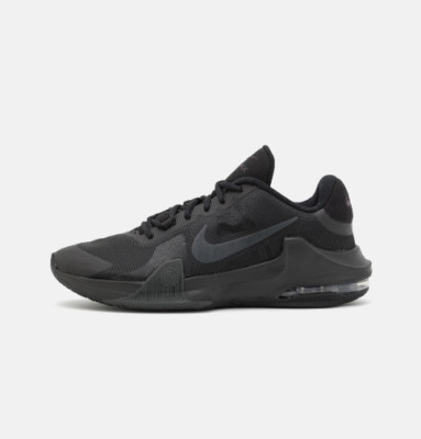 Nike Herren Schwarz Air Max Impact 4 Basketballschuhe UK 9,5 BRANDNEU