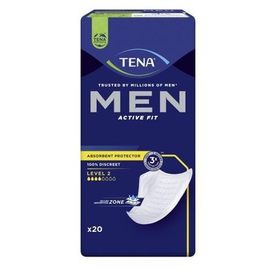 TENA MEN Active Fit Level 2 Inkontinenz Einlagen 6X20 ST