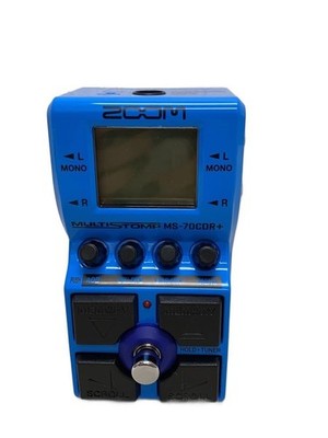 Zoom MS-70CDR+ MultiStomp Guitar Effects Pedal Chorus Delay Reverb Tested Japan