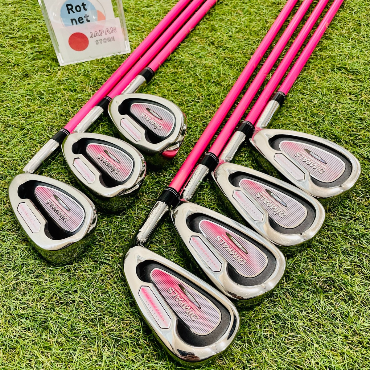 Ladies KASCO DIMPALS Iron Set 5.6.7.8.9.Pw.Sw 7Pic L Flex RH Golf