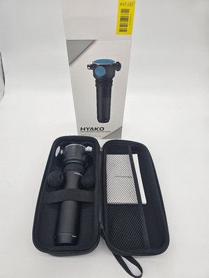 HYAKO Pro R1 Deep Tissue Vibration Massager Handheld Full Body Pain Relief Blue