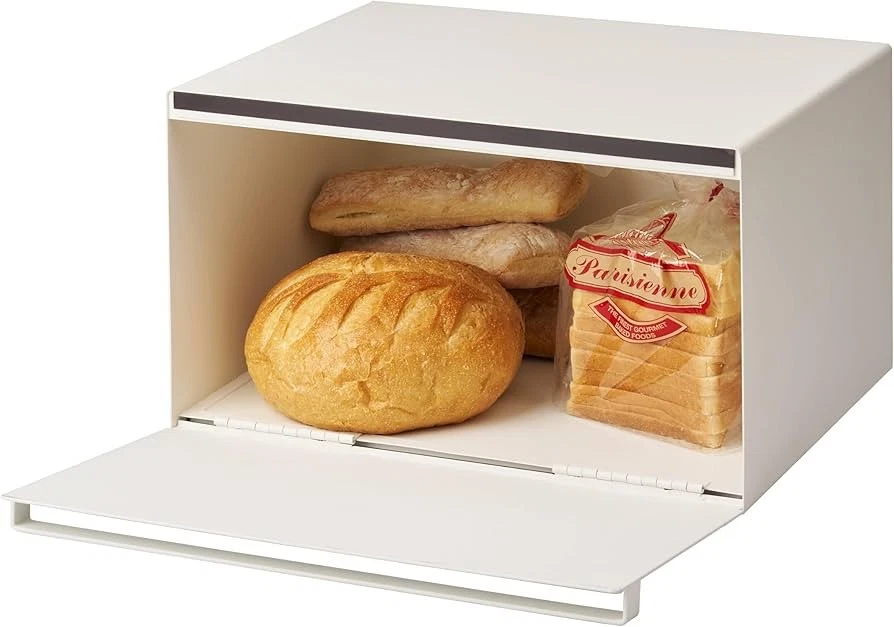 YAMAZAKI EXTRA LARGE BREAD BOX Steel/Wood, Highest Rated, bread snacks pastries!
Opens in a new wind