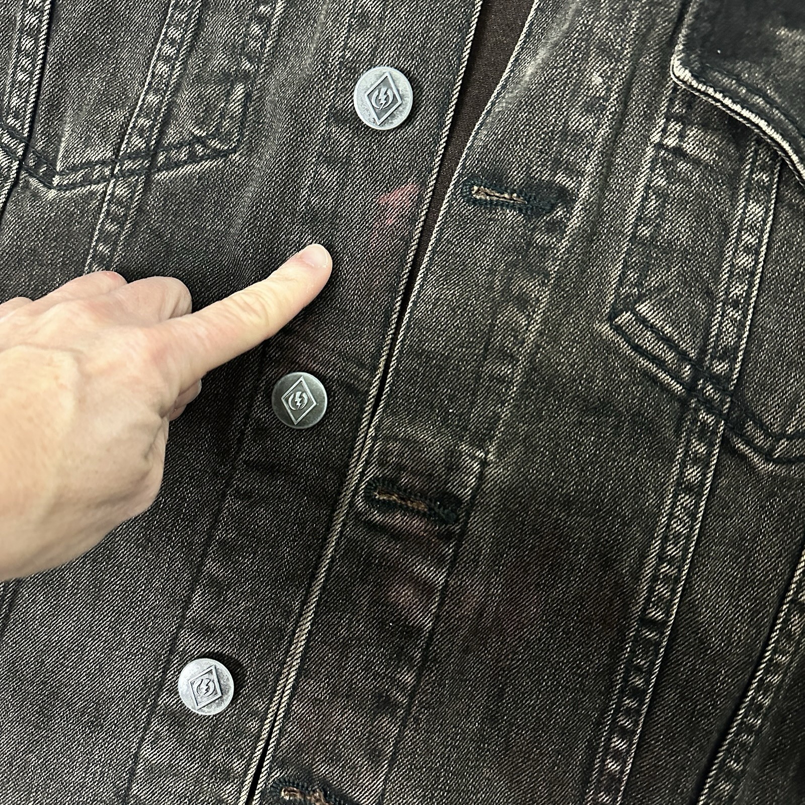 Volcom x Electric Evolution KnucklesDenim Jacket … - image 8