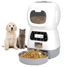 Tuya Smart APP Pet Feeder Cat Dog Food Dispenser Suitable for Small and Medium-S