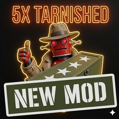 Fallout 76 PS4 / PS5   5x Tarnished NEW MOD