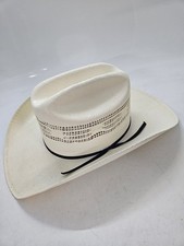 Resistol 7X Bangora Double R - Dennison, Straw Hat, Men's Size 7 3/8