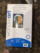 Wonderart Moonlight Meow 15"x20" Kit Gancio di Chiusura 426122 CON Gancio Strumento NUOVO