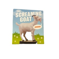 Screaming Goat Desk Toy Makes Sound Decoration Party Gag Gift sealed viral goat