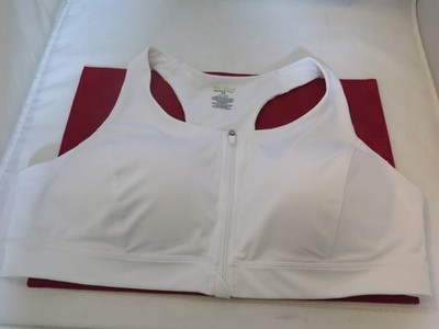 Tek Gear Workout Gear Padded Bra Tank Top - White - Size 3X - b10
