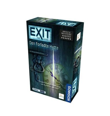 SPILBRæT Exit: Den forladte Hytte - Escape Room Game (Danish)