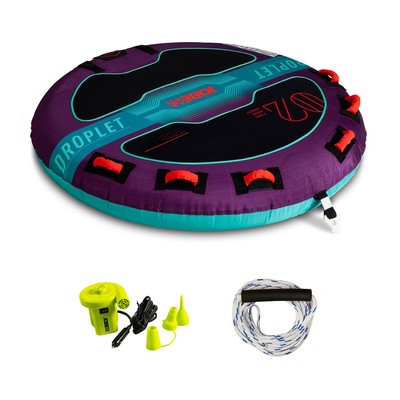 Jobe DROPLET TOWABLE 2 Persoen Package Tube Decktube Schleppring Funtube Boot