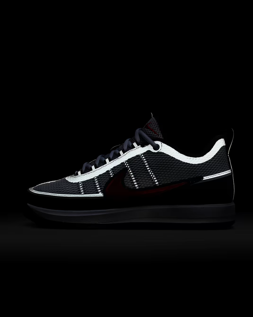 Nike Book 2 Spiridon EP IQ0051-001 Metallic Silver Black Men's