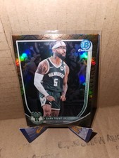 2025-26 Bowman Chrome Reptilian Refractor Gary Trent Jr #BCV-165 Bucks