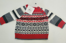 Hanna Andersson Christmas Sweater Sz 60 cm 2 to 6 mo Infant Boys New