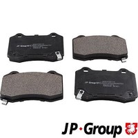 JP Group Bremsbelagsatz, Scheibenbremse Hinterachse U.A. FüR Chevrolet