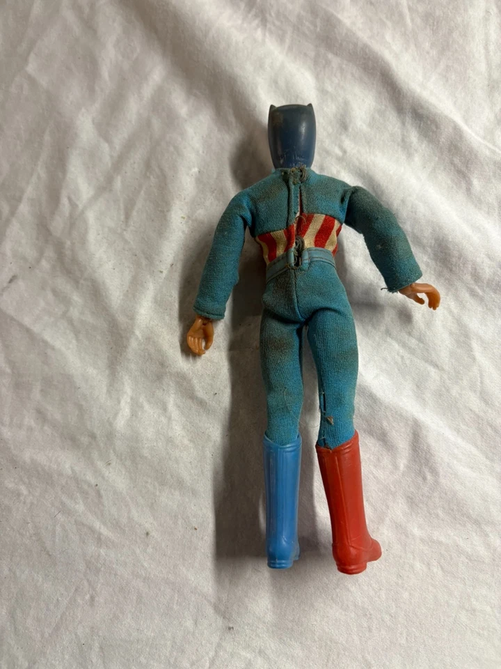 Vintage Captain America Original 1974 Mego 8” Action Figure - Image 2 of 4