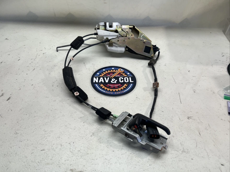 01-05 Mazda Miata NB Right Psngr Door Latch W/ Power Door Lock Actuator (Tested) - Image 4 of 4