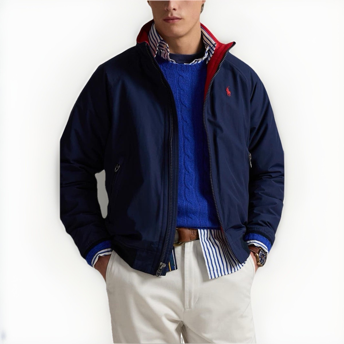 Polo Ralph Lauren Fleece Lined Insulated Jacket Men's Size XS NWT