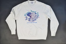Vintage Jacksonville Florida Winter Beach Run 1999 90's Track Club Sweatshirt L