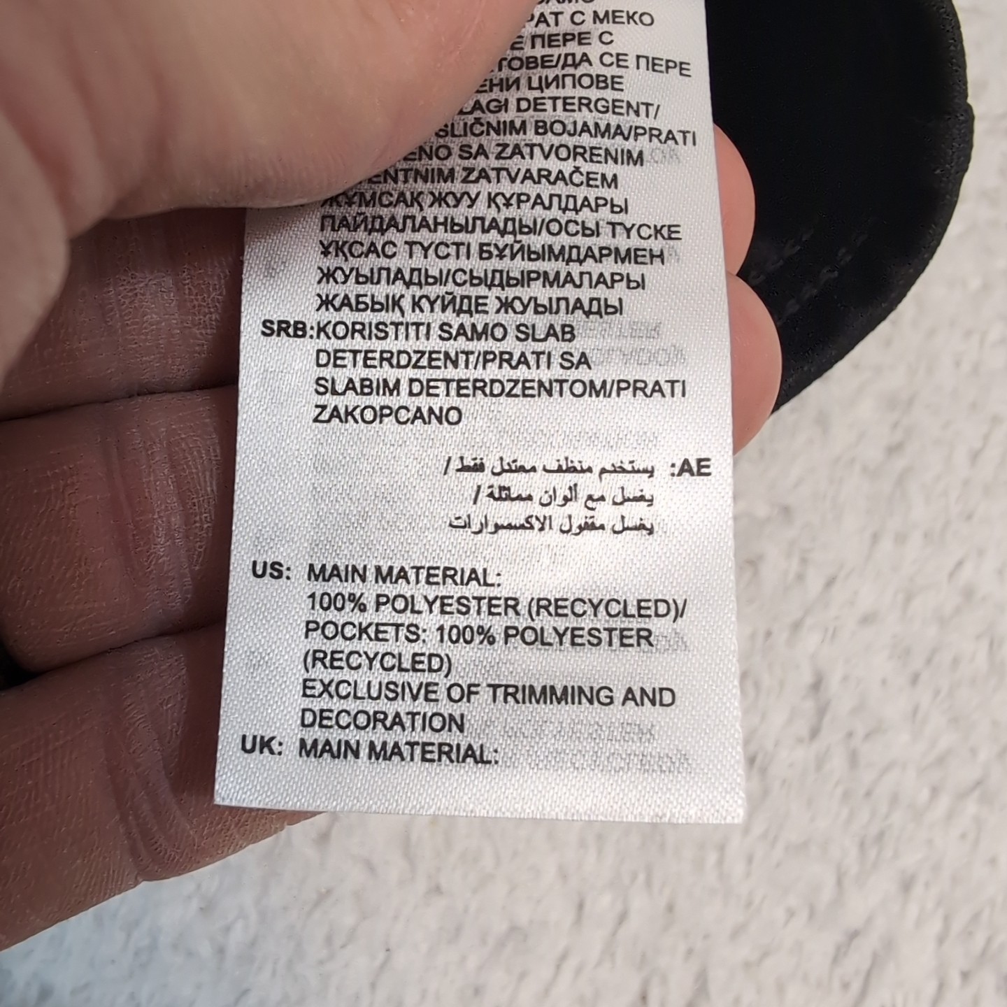 NEW Adidas Black White Zip Sports Tracksuit Top Jacket Men's Med (Sm) thumbnail 7