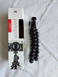 JOBY GorillaPod 1K Kit Tripod Ball Head Flexible Wrapping Legs 1kg