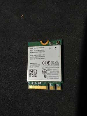 Intel 8260NGW Wireless AC+BT4.2 Wi-Fi Card