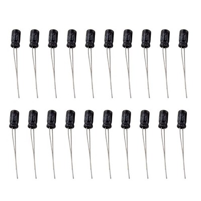 20x Elko Elektrolytkondensator 4,7 uF 50V Radial 4x7mm