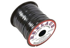 Pepperell Rexlace Plastic Craft Lace, 3/32-Inch Wide, Black