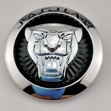 Premium Glossy Heavy-Duty High-Grade Self-Adhesive Jaguar Emblem f Exterior Use