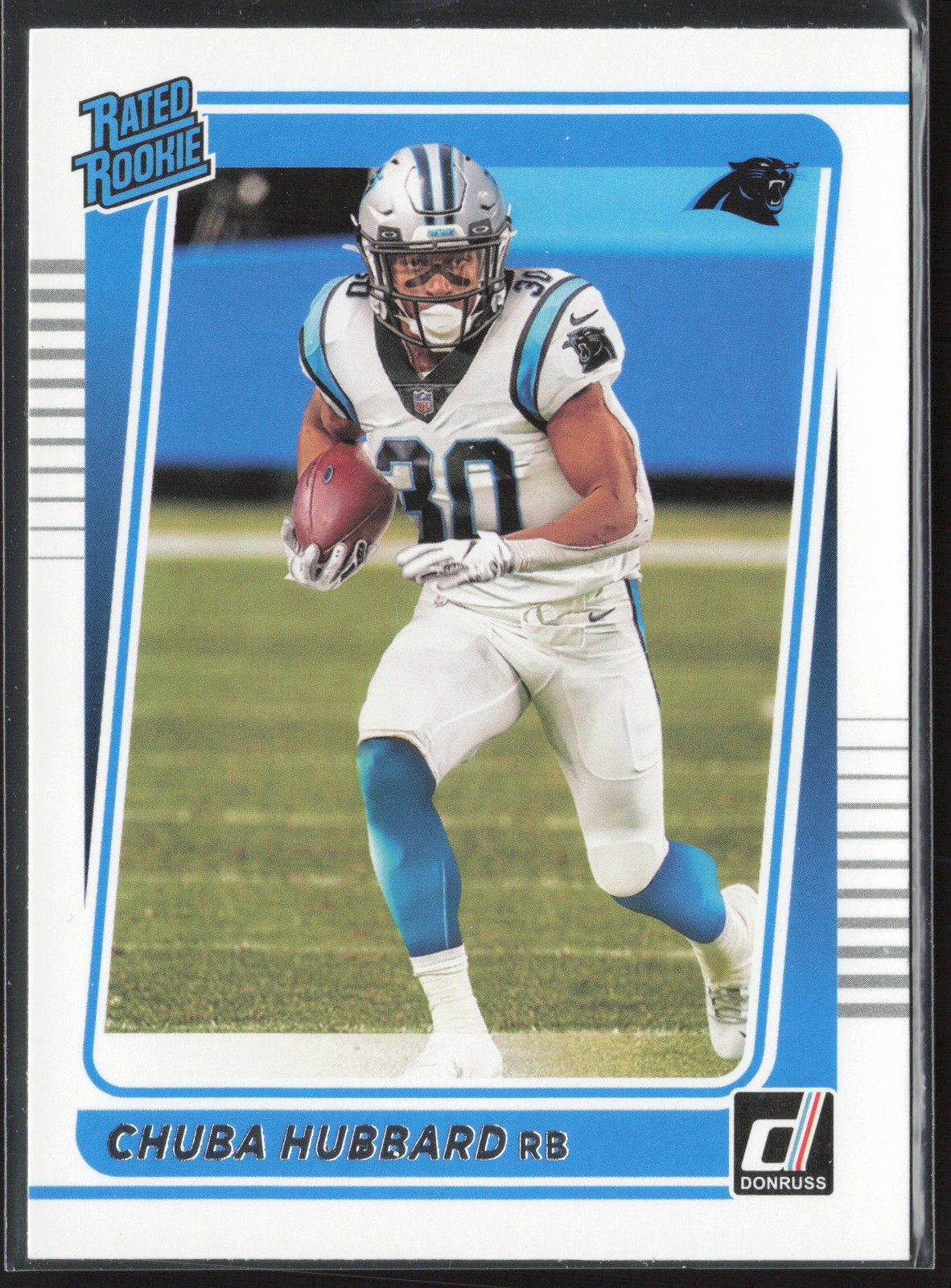 2021 Donruss #287 Chuba Hubbard