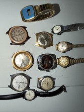 Vintage Wristwatch  s - Lot For Parts Or Restoration - Lot Of 11 - Untested