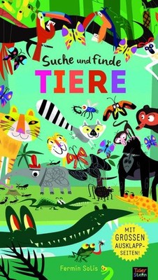 Suche und finde Tiere: Ein Ausklappbuch Libby Walden