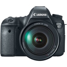 Canon EOS 6D 20.2 MP CMOS Digital SLR Camera 3.0-Inch LCD and EF 24-105mm f/4L