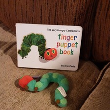 Very Hungry Caterpillar storybook and Plush Caterpillar 