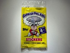 1987 UK Garbage Pail Kids 4th Series WRAPPER (0-491-0-7)