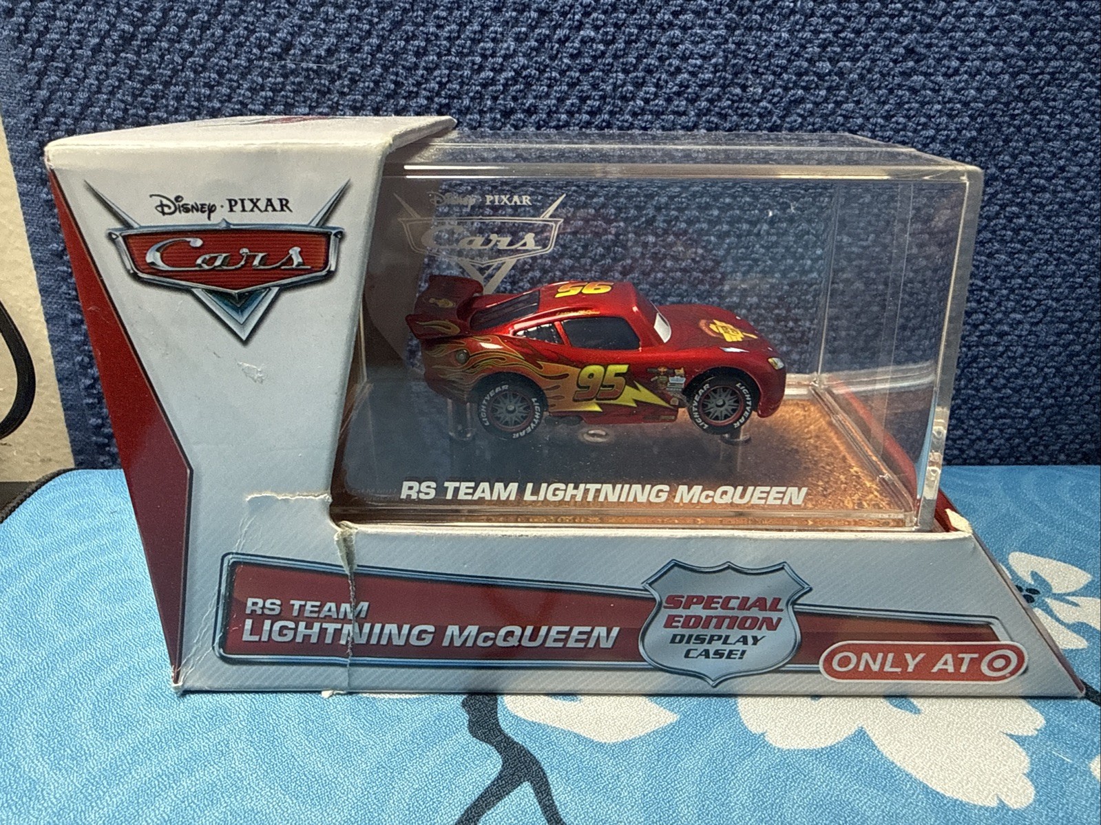 S Rs Team Lightning Mcqueen Target Exclusive-damaged Box