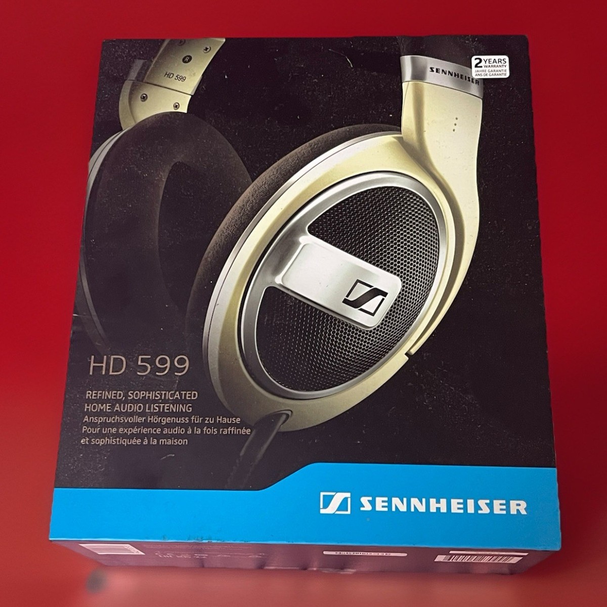 Sennheiser Over the Ear Wired Audiophile Headphones HD 599 New In