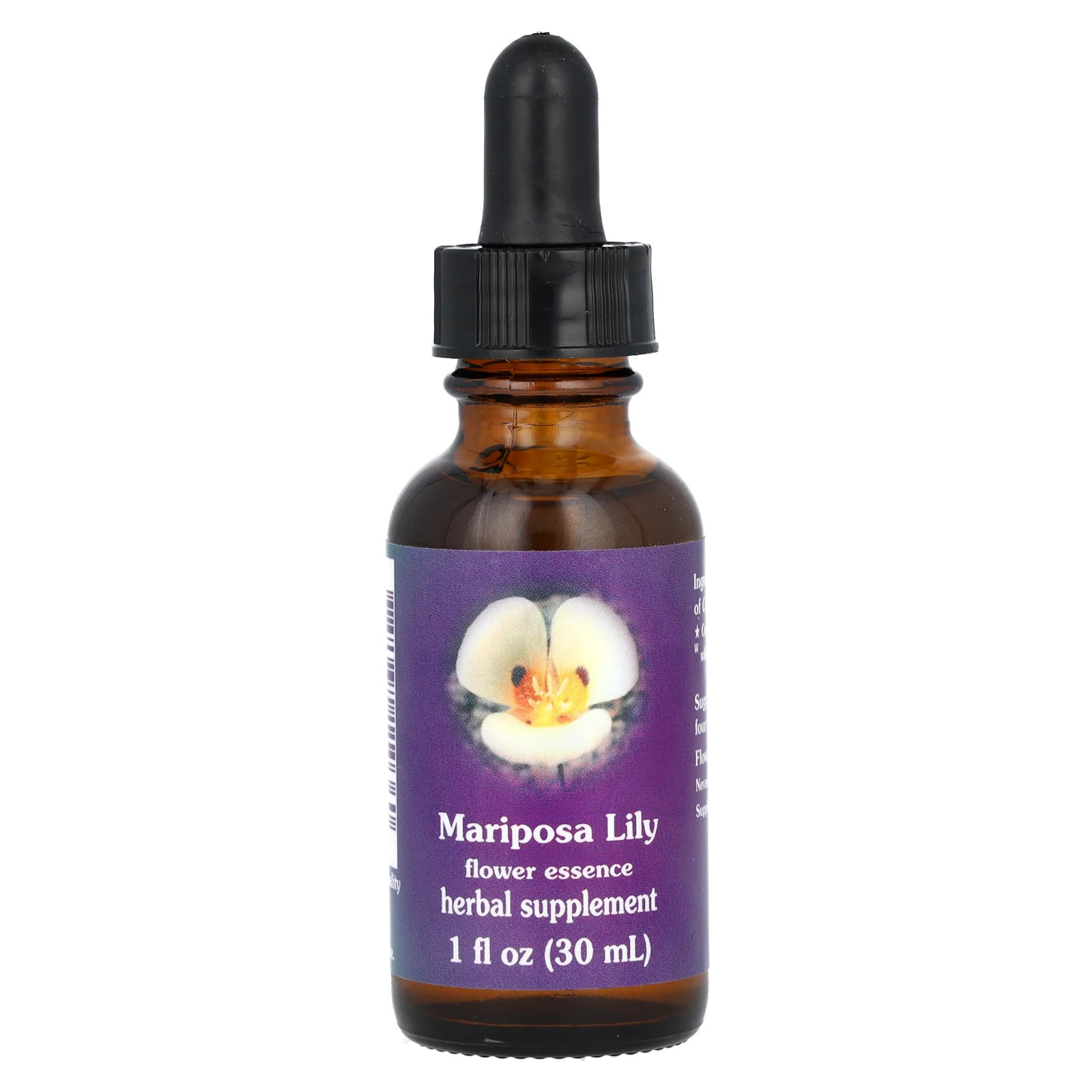 Цветочная эссенция Mariposa Lily Flower Essence 1 жидкая унция 30 мл Органическая 2990₽