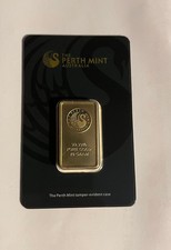 20g Perth Mint Australia Gold Bar Sealed 3419.83 per troy oz