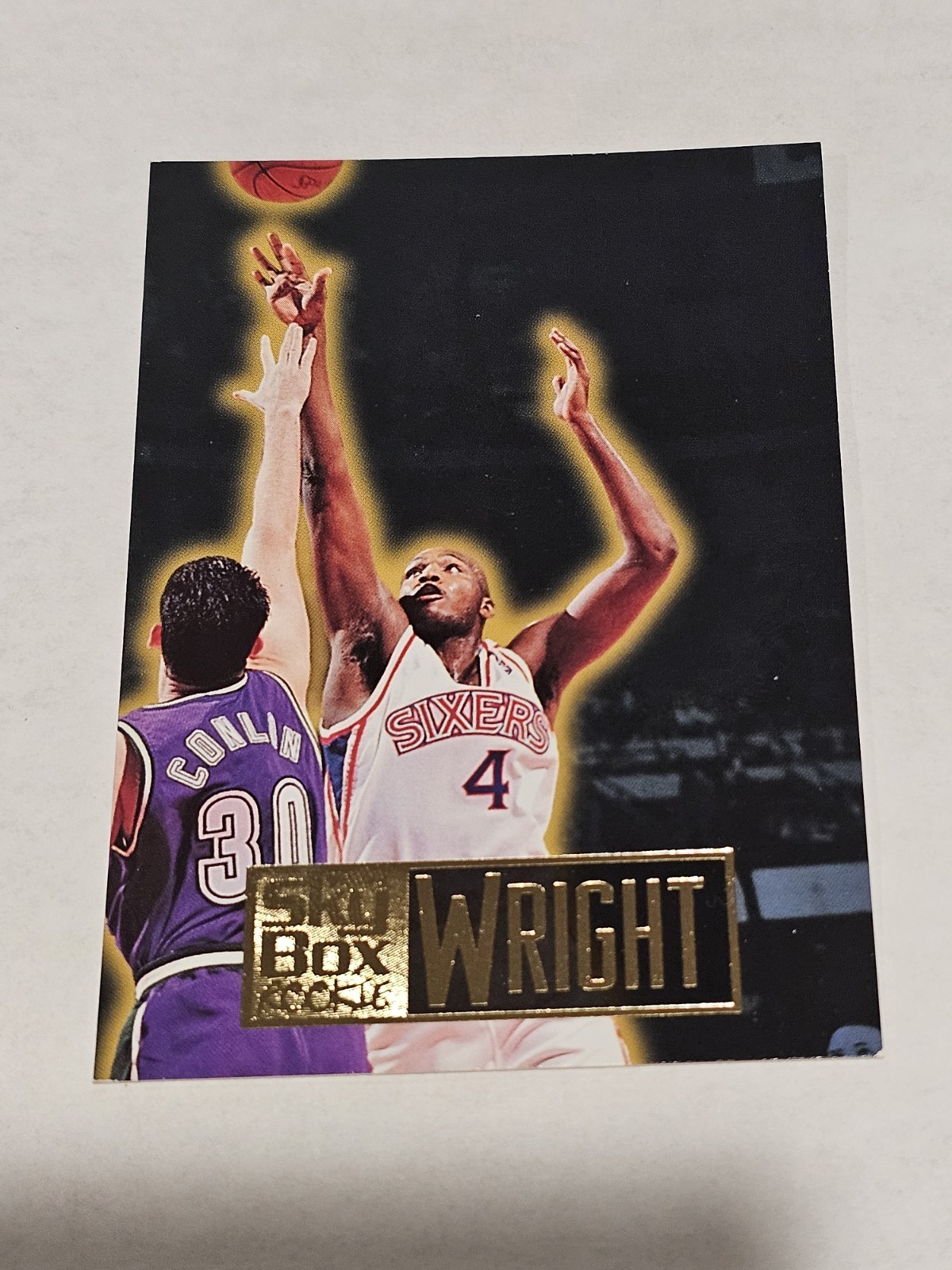 Sharone Wright 1994-95 SkyBox Premium Rookie #269 Philadelphia 76ers