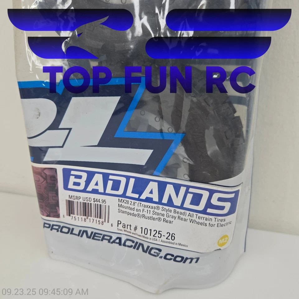 Pro-Line 10125-26 Badlands MX28 2.8" All Terrain Tires - Image 2 of 2