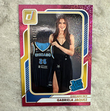 Panini WNBA Donruss 2026 Gabriela Jaquez Pink Shimmer Rated Rookie /25 #90 Sky