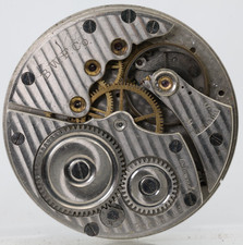 BW.F.CO. 15j GRADE 95 NY STANDARD BD040082 POCKET WATCH MOVEMENT (JF)