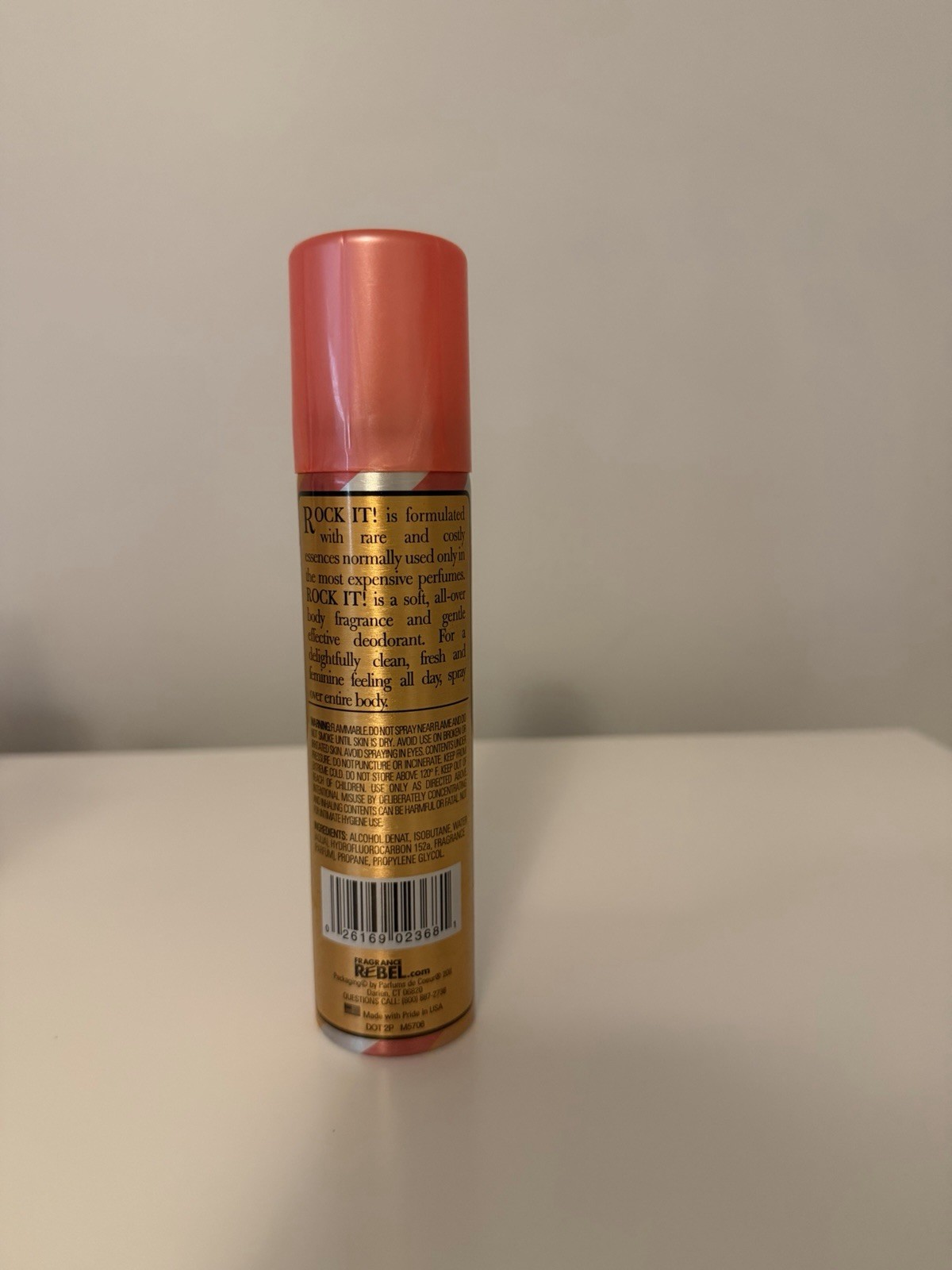 Designer Imposters Rock It! Body Spray 2.5 OZ Women Clean Fresh Scent