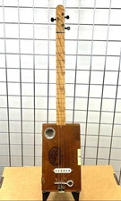 Handmade PADRON Cigar Box 3 String Acoustic/Electric Guitar '26 Padron 3000'