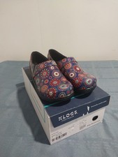 KLOGS FOOTWEAR MISSION PROFESSIONAL WOMENS SLIP RESISTANT WORK KLOGS SIZE 7
